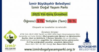 İzmir doğal yaşam parkı giriş ücretleri